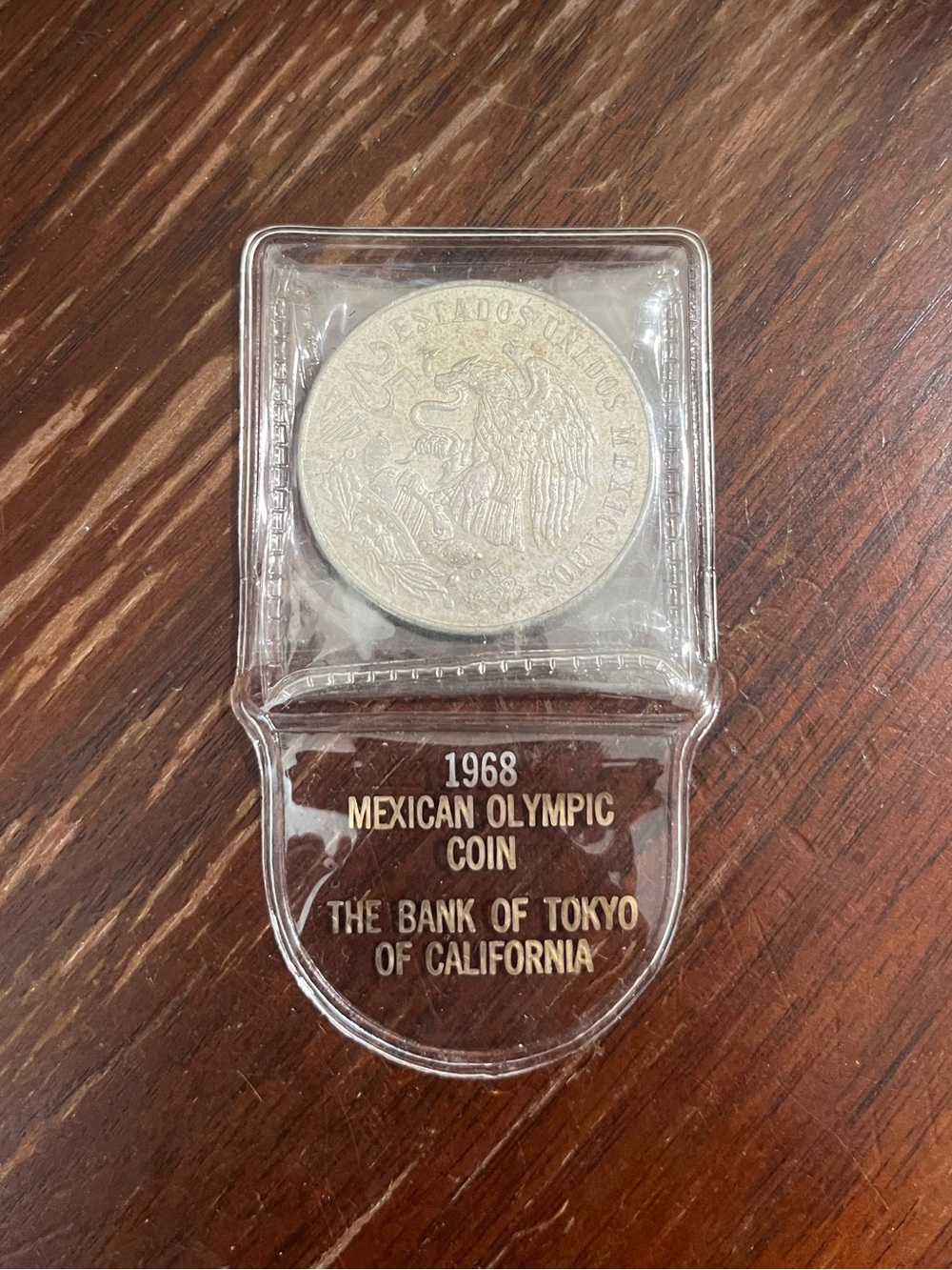 1968 Mexico Olympic Games Commemorative 25 Pesos Silver Coin
